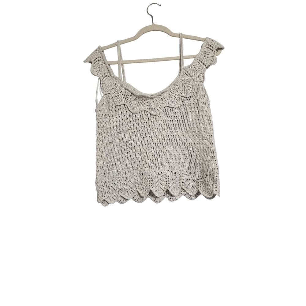 Reserved Crocheted tank top  Size L